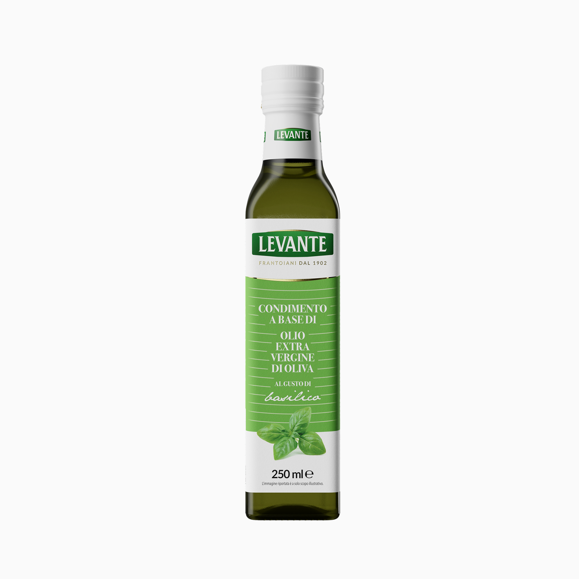 Olio Extra Vergine di Oliva al Gusto di Basilico