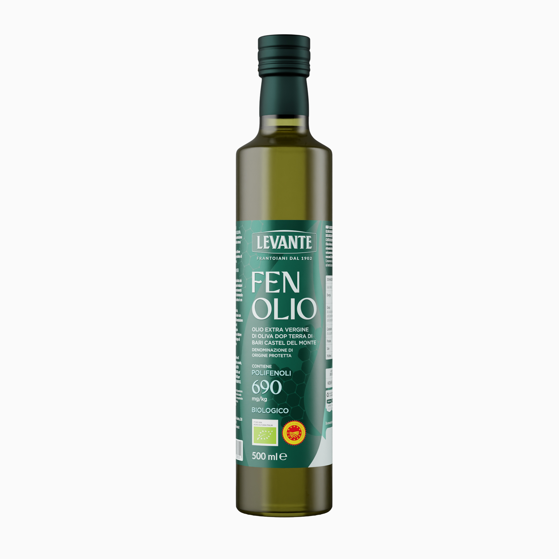Fenolio - Olio Extra Vergine di Oliva DOP Terra di Bari Castel del Monte Biologico